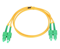 ExtraLink SC/APC-SC/APC Patchcord Jednomodowy Duplex G657A 3mm 1m - 1543652 - zdjęcie 3